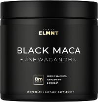 Black Maca Root with Ashwagandha - Highest Potency Black Maca Root Capsules for Men