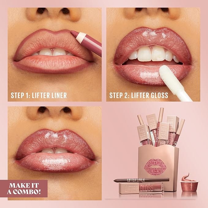 Maybelline's Lifter line: Hyaluronic acid for plump lips